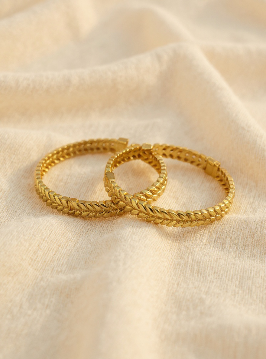 Twin Golden Bangles